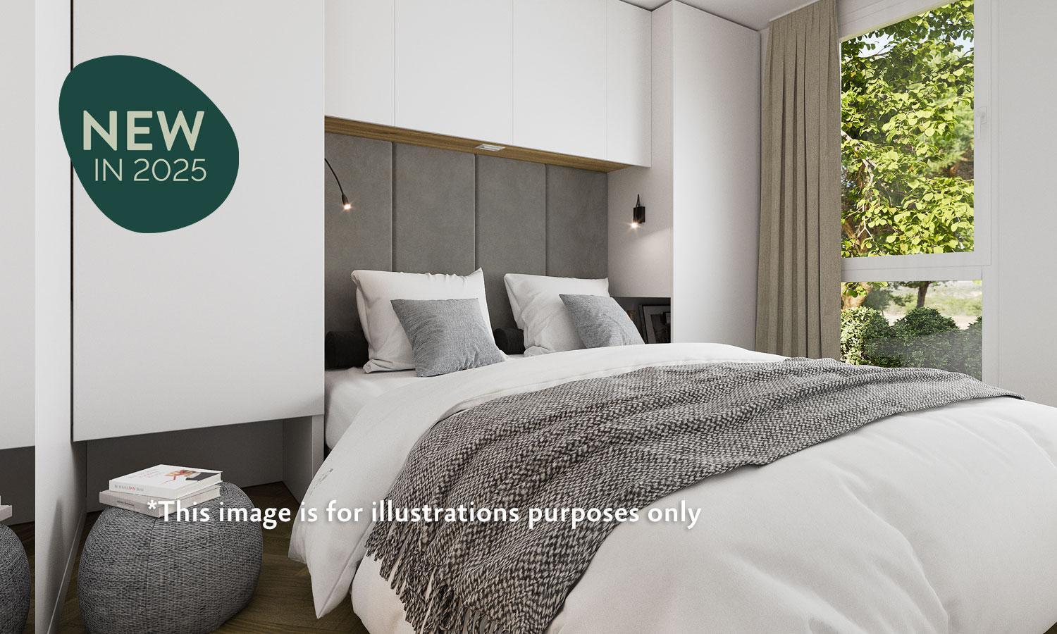 Aminess Style Glamping Villas & Holiday Homes Atea Njivice Szoba fotó Artist's Impression of a bedroom at the new building