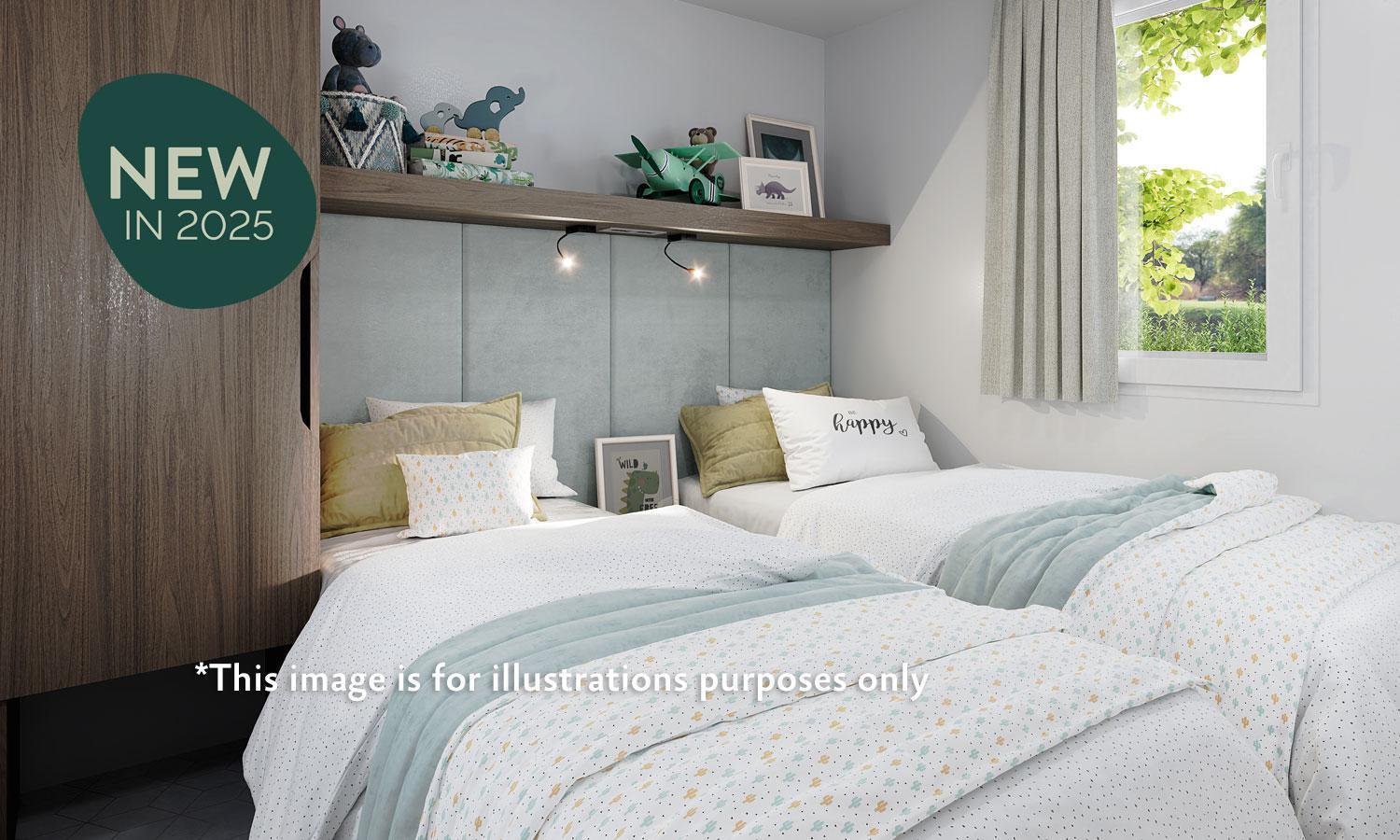 Aminess Style Glamping Villas & Holiday Homes Atea Njivice Kültér fotó The proposed bedroom
