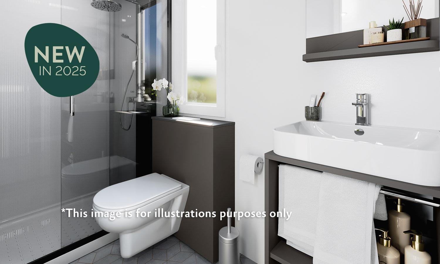 Aminess Style Glamping Villas & Holiday Homes Atea Njivice Kültér fotó Bathroom